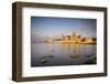 Sweden, Kalmar, Kalmar Slott castle, dawn-Walter Bibikow-Framed Photographic Print