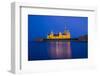 Sweden, Kalmar, Kalmar Slott castle, dusk-Walter Bibikow-Framed Photographic Print