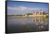 Sweden, Kalmar, Kalmar Slott castle-Walter Bibikow-Framed Stretched Canvas