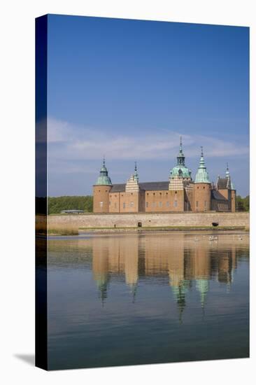 Sweden, Kalmar, Kalmar Slott castle-Walter Bibikow-Stretched Canvas