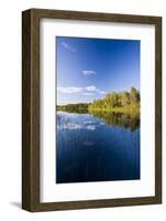 Sweden, Lapland, Lake, Shore, Landscape-Rainer Mirau-Framed Photographic Print