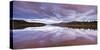 Sweden, Lapland, Stora Sjšfallet National Park, Net Curtain Lulevatten-Rainer Mirau-Stretched Canvas