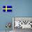 Sweden National Flag Poster Print-null-Poster displayed on a wall