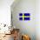 Sweden National Flag Poster Print-null-Poster displayed on a wall