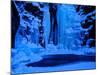 Sweden, Norrbotten, Abisko. Icefall in Abisko Canyon.-Fredrik Norrsell-Mounted Photographic Print