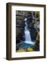 Sweden, Norrbotten, Abisko. Waterfall near Abisko.-Fredrik Norrsell-Framed Photographic Print