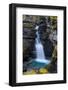 Sweden, Norrbotten, Abisko. Waterfall near Abisko.-Fredrik Norrsell-Framed Photographic Print