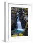 Sweden, Norrbotten, Abisko. Waterfall near Abisko.-Fredrik Norrsell-Framed Photographic Print