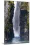 Sweden, Norrbotten, Bjorkliden. Silverfallet (Silver falls) in Rakkasjohka.-Fredrik Norrsell-Mounted Photographic Print