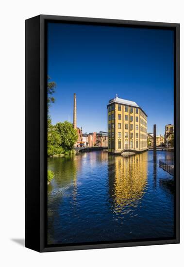 Sweden, Norrkoping, early Swedish industrial town, Arbetets Museum, Museum of Work-Walter Bibikow-Framed Stretched Canvas