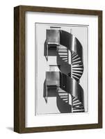 Sweden, Norrkoping, early Swedish industrial town, circular staircase-Walter Bibikow-Framed Photographic Print