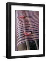 Sweden, Norrkoping, former mill town, cloth loom detail-Walter Bibikow-Framed Photographic Print