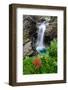 Sweden, Norrland, Bjorkliden. Waterfall along Rakkasjohka.-Fredrik Norrsell-Framed Photographic Print