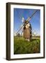 Sweden, Oland Island, Lerkaka, antique wooden windmills-Walter Bibikow-Framed Photographic Print