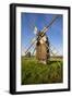 Sweden, Oland Island, Lerkaka, antique wooden windmills-Walter Bibikow-Framed Photographic Print