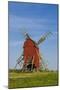 Sweden, Oland Island, Storlinge, antique wooden windmills-Walter Bibikow-Mounted Photographic Print