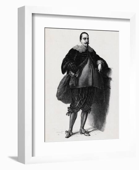 Sweden's King Gustav II Adolph-null-Framed Giclee Print