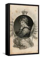 Sweden's Princess Frederica-null-Framed Stretched Canvas