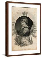 Sweden's Princess Frederica-null-Framed Giclee Print