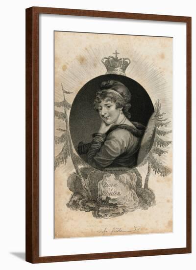 Sweden's Princess Frederica-null-Framed Giclee Print