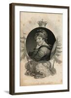 Sweden's Princess Frederica-null-Framed Giclee Print