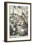 Sweden's Queen Christina Bowing to Priest-null-Framed Giclee Print