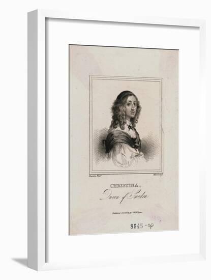 Sweden's Queen Christina-null-Framed Giclee Print