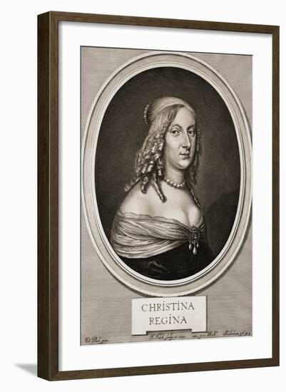 Sweden's Queen Christina-null-Framed Giclee Print