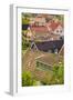 Sweden, Scania, Arild, high angle village view-Walter Bibikow-Framed Photographic Print