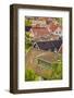 Sweden, Scania, Arild, high angle village view-Walter Bibikow-Framed Photographic Print