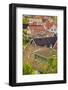 Sweden, Scania, Arild, high angle village view-Walter Bibikow-Framed Photographic Print