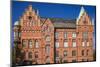 Sweden, Scania, Malmo, City Library, old building exterior-Walter Bibikow-Mounted Photographic Print