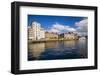 Sweden, Scania, Malmo, Inre Hamnen inner harbor-Walter Bibikow-Framed Photographic Print