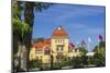 Sweden, Scania, Malmo, Kungsparken park, Casino, exterior-Walter Bibikow-Mounted Photographic Print