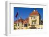 Sweden, Scania, Malmo, Kungsparken park, Casino, exterior-Walter Bibikow-Framed Photographic Print