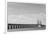 Sweden, Scania, Malmo, Oresund Bridge, longest cable-tied bridge in Europe-Walter Bibikow-Framed Photographic Print