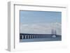 Sweden, Scania, Malmo, Oresund Bridge, longest cable-tied bridge in Europe-Walter Bibikow-Framed Photographic Print