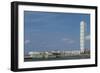 Sweden, Scania, Malmo, Turning Torso building, designed by architect Santiago Calatrava, 2005-Walter Bibikow-Framed Photographic Print