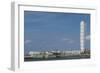 Sweden, Scania, Malmo, Turning Torso building, designed by architect Santiago Calatrava, 2005-Walter Bibikow-Framed Photographic Print