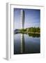 Sweden, Scania, Malmo, Turning Torso building, designed by architect Santiago Calatrava, 2005-Walter Bibikow-Framed Photographic Print