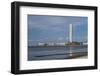 Sweden, Scania, Malmo, Turning Torso building, designed by architect Santiago Calatrava, 2005-Walter Bibikow-Framed Photographic Print