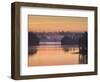 Sweden, Smaland, Morning Fog on Solgen Lake-K. Schlierbach-Framed Photographic Print