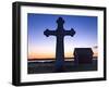 Sweden, Smaland, Oland, Birgitt Cross in Kapelludden, Fishing Hut-K. Schlierbach-Framed Photographic Print