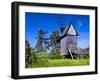 Sweden, Smaland, Oland, Traditional Windmill in Vickleby-K. Schlierbach-Framed Photographic Print