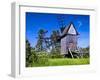 Sweden, Smaland, Oland, Traditional Windmill in Vickleby-K. Schlierbach-Framed Photographic Print