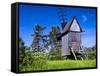 Sweden, Smaland, Oland, Traditional Windmill in Vickleby-K. Schlierbach-Framed Stretched Canvas