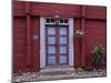 Sweden, Smaland, Old Town with Typical Wooden House Entrance in Eksjo-K. Schlierbach-Mounted Photographic Print