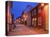 Sweden, Smaland, Old Town with Typical Wooden Houses in Eksjo, Old Towngasse-K. Schlierbach-Stretched Canvas