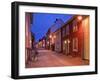 Sweden, Smaland, Old Town with Typical Wooden Houses in Eksjo, Old Towngasse-K. Schlierbach-Framed Photographic Print