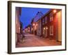 Sweden, Smaland, Old Town with Typical Wooden Houses in Eksjo, Old Towngasse-K. Schlierbach-Framed Photographic Print